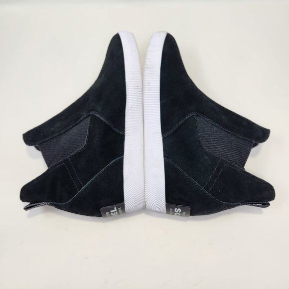 Sorel Out N About Slip On Wedge Bootie Size 9 Black Waterproof Suede Ankle Boots - Picture 7 of 8